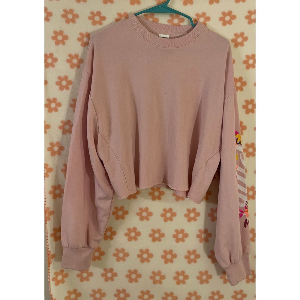 PINK by Victoria Secret Cropped Sweatshirt size small‎